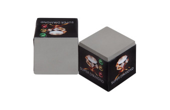 Мел бильярдный Super Diamond Grey 1шт