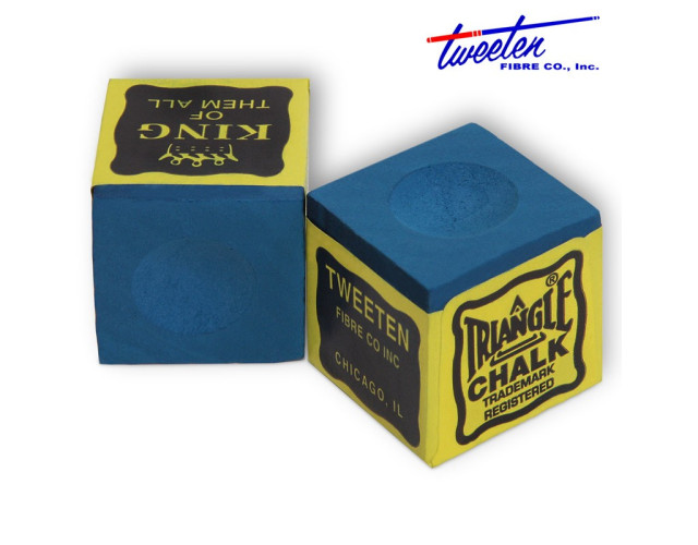 Мел бильярдный Triangle синий 1шт