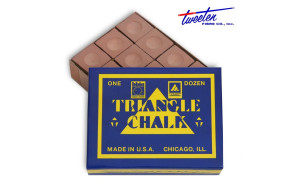 Мел бильярдный Triangle коричневый 12шт Мел бильярдный Triangle коричневый 12шт
