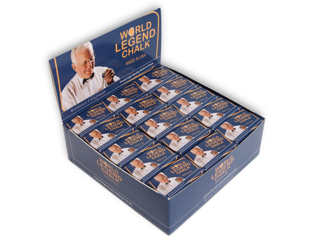 Мел бильярдный World Legend синий 1шт
