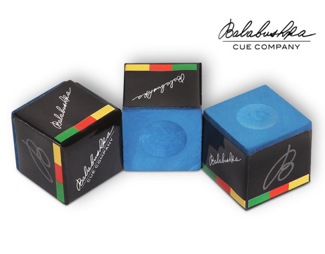 Мел бильярдный Balabushka синий 1шт