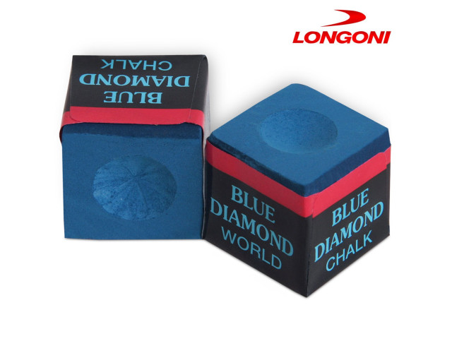 Мел бильярдный Blue Diamond Longoni синий 1шт