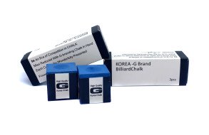 Крейда більярдна Korea -G Brand синя 1шт
