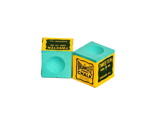 Мел бильярдный Triangle зеленый 2шт