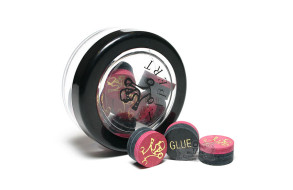 Наклейка для кия Expert Black Red 14мм 1шт Наклейка для кия Expert Black Red 14мм 1шт