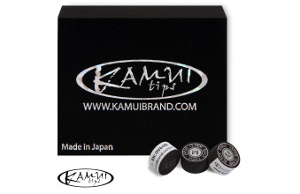 Наклейка для кия Kamui Black 12,5мм Medium 1шт Наклейка для кия Kamui Black 12,5мм Medium 1шт