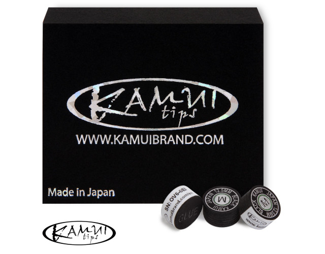 Наклейка для кия Kamui Black D12,5мм Medium 1шт Наклейка для кия Kamui Black D12,5мм Medium 1шт