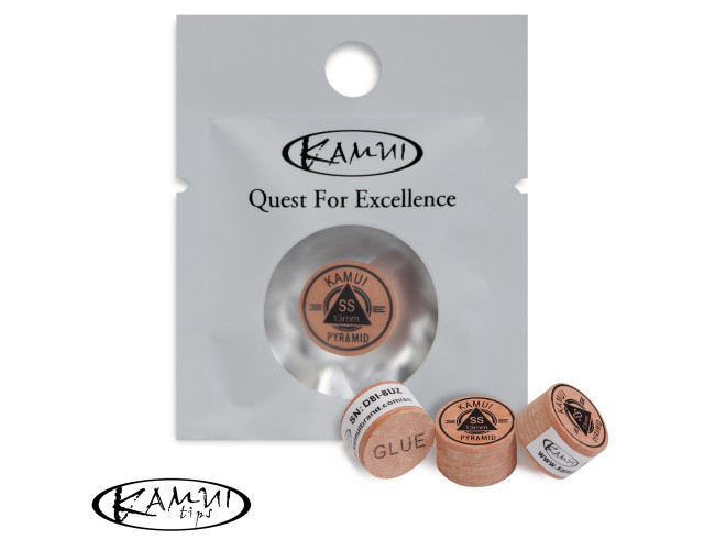 Наклейка для кия Kamui Pyramid Original D13мм Super Soft 1шт