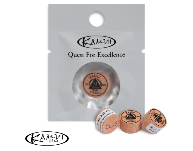 Наклейка для кия Kamui Pyramid Original 13мм Medium 1шт