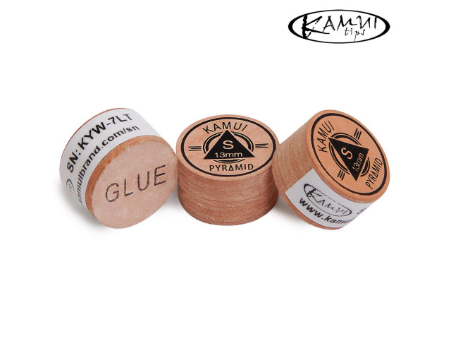 Наклейка для кия Kamui Pyramid Original D13мм Soft 1шт