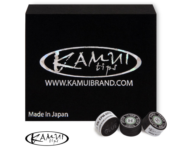Наклейка для кия Kamui Black D12,5мм Hard 1шт Наклейка для кия Kamui Black D12,5мм Hard 1шт