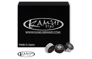 Наклейка для кия Kamui Black D13мм Soft 1шт Наклейка для кия Kamui Black D13мм Soft 1шт