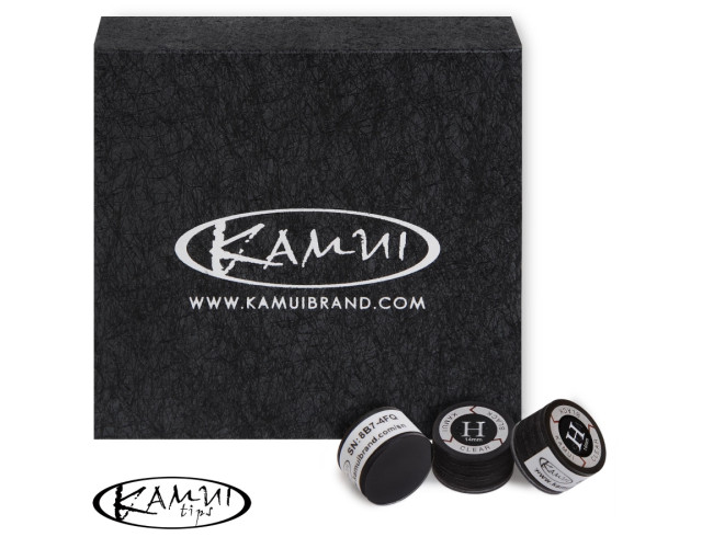 Наклейка для кия Kamui Clear Black 14мм Hard 1шт