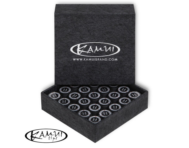 Наклейка для кия Kamui Clear Black D14мм Hard 1шт