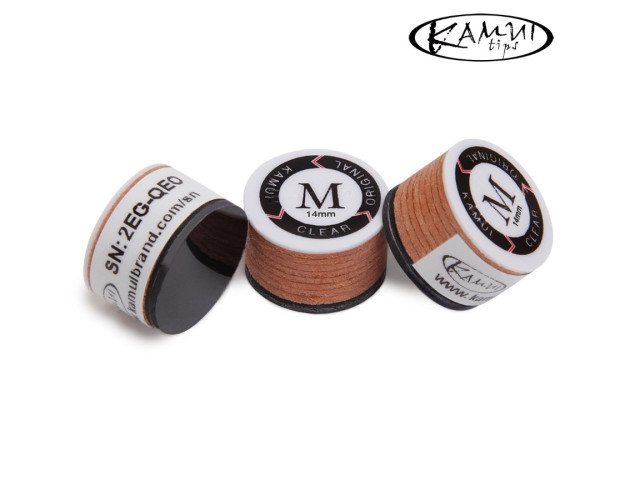 Наклейка для кия Kamui Clear Original D14мм Medium 1шт