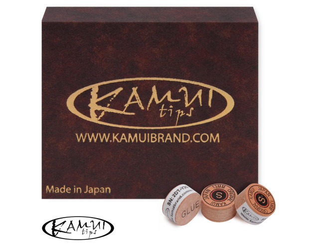 Наклейка для кия Kamui Original D13мм Soft 1шт Наклейка для кия Kamui Original D13мм Soft 1шт