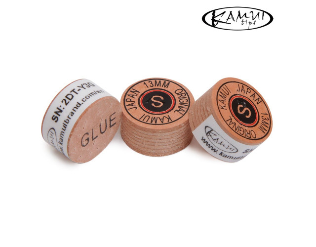 Наклейка для кия Kamui Original D13мм Soft 1шт Наклейка для кия Kamui Original D13мм Soft 1шт