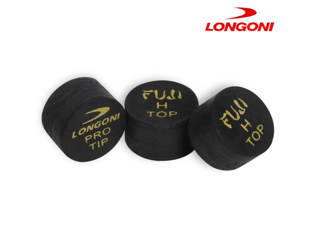Наклейка для кия Longoni Fuji Black 13мм Hard 1шт Наклейка для кия Longoni Fuji Black 13мм Hard 1шт