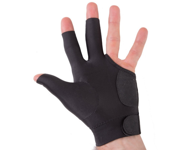 Рукавичка для більярду IBS чорна безрозмірна на ліву руку Рукавичка для більярду IBS чорна безрозмірна на ліву руку