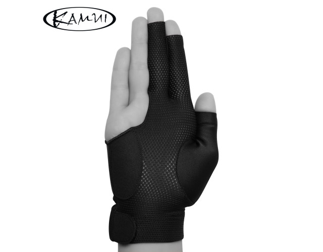 Рукавичка більярдна Kamui Quickdry L чорна на праву руку