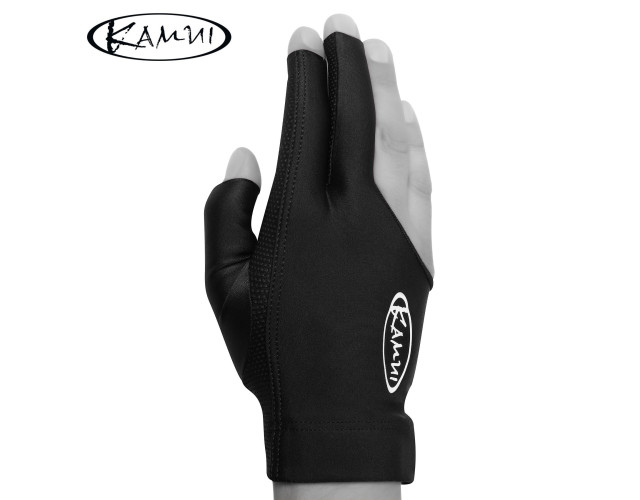 Рукавичка більярдна Kamui Quickdry L чорна на праву руку