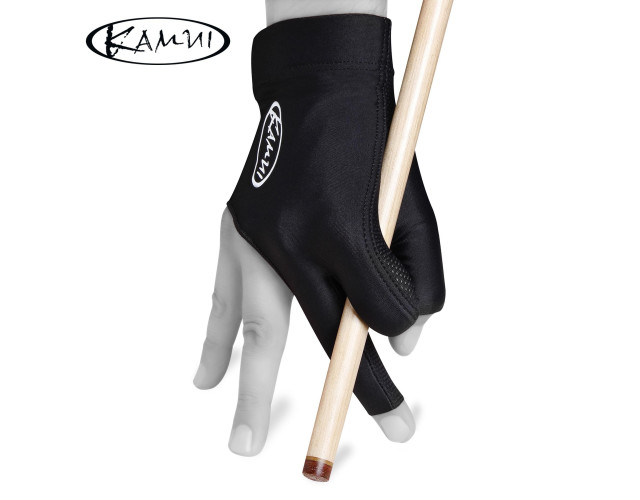 Рукавичка більярдна Kamui Quickdry L чорна на праву руку