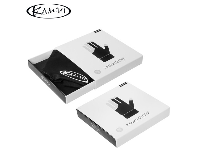 Рукавичка більярдна Kamui Quickdry L чорна на праву руку