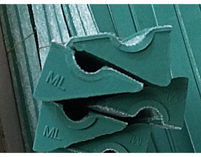 Резина для бортов U56 100см 6шт