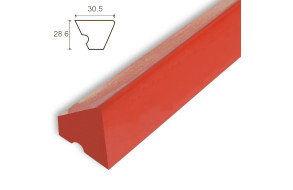 Гума для бортів Піраміда U118 180см 12Фт 6шт червона Гума для бортів Піраміда U118 180см 12Фт 6шт червона
