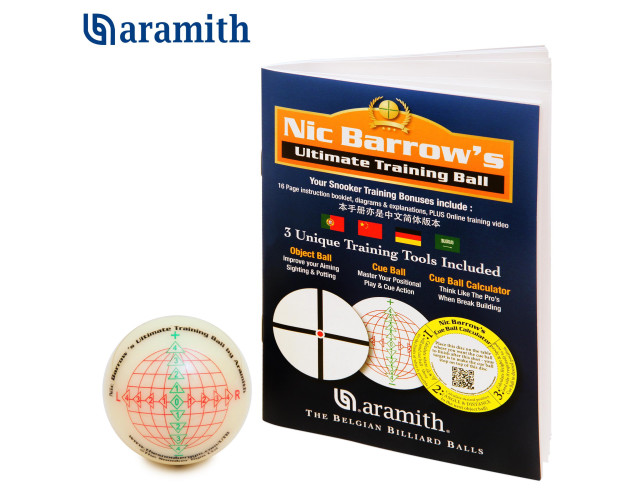 Тренувальна куля Aramith Nic Barrow`s Ultimate Снукер 52,4 мм