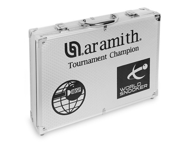 Шары Aramith Tournament Champion SuperPro1G 52,4 мм Снукер в алюминиевом кейсе Шары Aramith Tournament Champion SuperPro1G 52,4 мм Снукер в алюминиевом кейсе