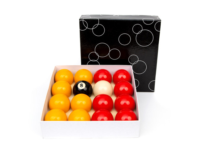 Кулі для більярду Champion CASINO RED YELLOW 57,2 мм