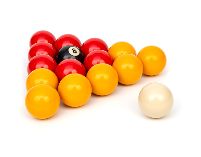 Кулі для більярду Champion CASINO RED YELLOW 57,2 мм