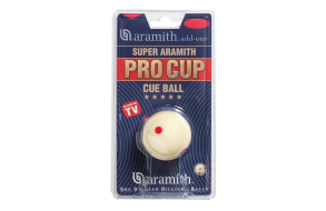 Тренировочный шар Aramith Super Pro Cup Пул 57,2мм Тренировочный шар Aramith Super Pro Cup Пул 57,2мм