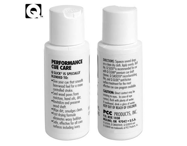 Средство для защиты и полировки кия Q Slick 59мл