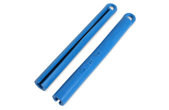 Держатель для кия резиновый синий 195мм