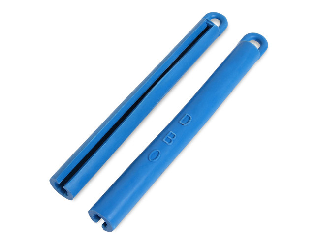 Держатель для кия резиновый синий 195мм