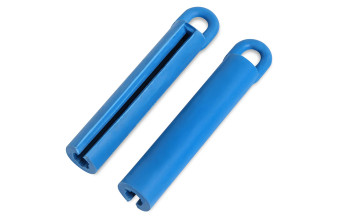 Держатель для кия резиновый синий 105мм