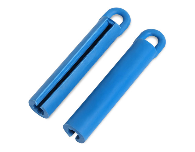 Держатель для кия резиновый синий 105мм