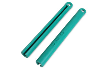 Держатель для кия резиновый зеленый 195мм