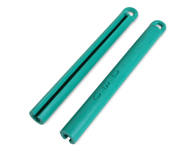 Держатель для кия резиновый зеленый 195мм