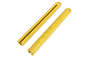 Держатель для кия резиновый желтый 195мм