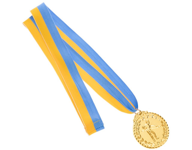 Нагородна медаль Чемпіон турніру з більярду 1 місце золото d5см