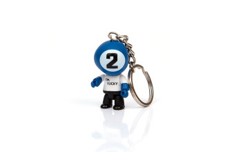 Брелок на ланцюжку TURNING POINT LUCKY DOLL 45мм №2