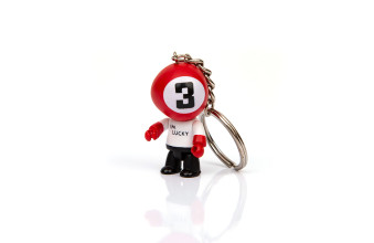 Брелок на ланцюжку TURNING POINT LUCKY DOLL 45мм №3