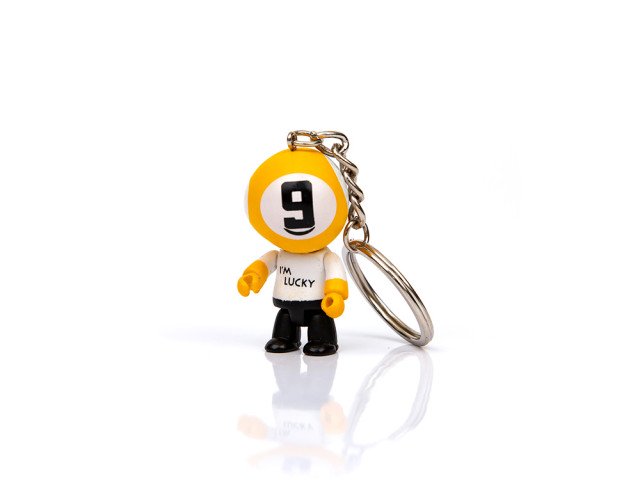 Брелок на ланцюжку TURNING POINT LUCKY DOLL 45мм №9