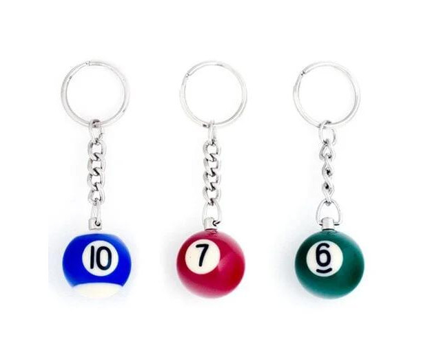 Брелок шар Пул 38мм Брелок шар Пул 38мм