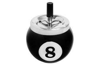 Попільничка більярдна куля №8