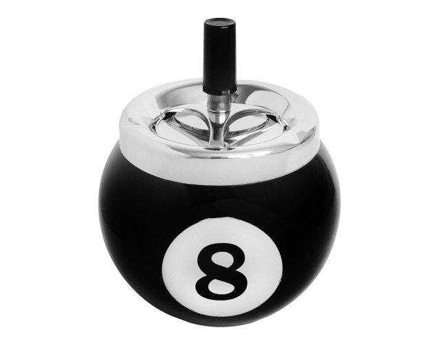Пепельница бильярдный шар №8 Пепельница бильярдный шар №8
