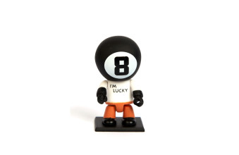 Сувенір Turning Point Lucky Doll 67мм чорний